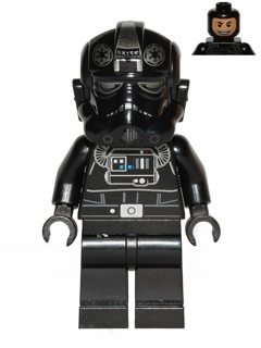 LEGO Minifigure -- TIE Bomber Pilot (75008)-Star Wars / Star Wars Episode 4/5/6 -- SW0457 -- Creative Brick Builders